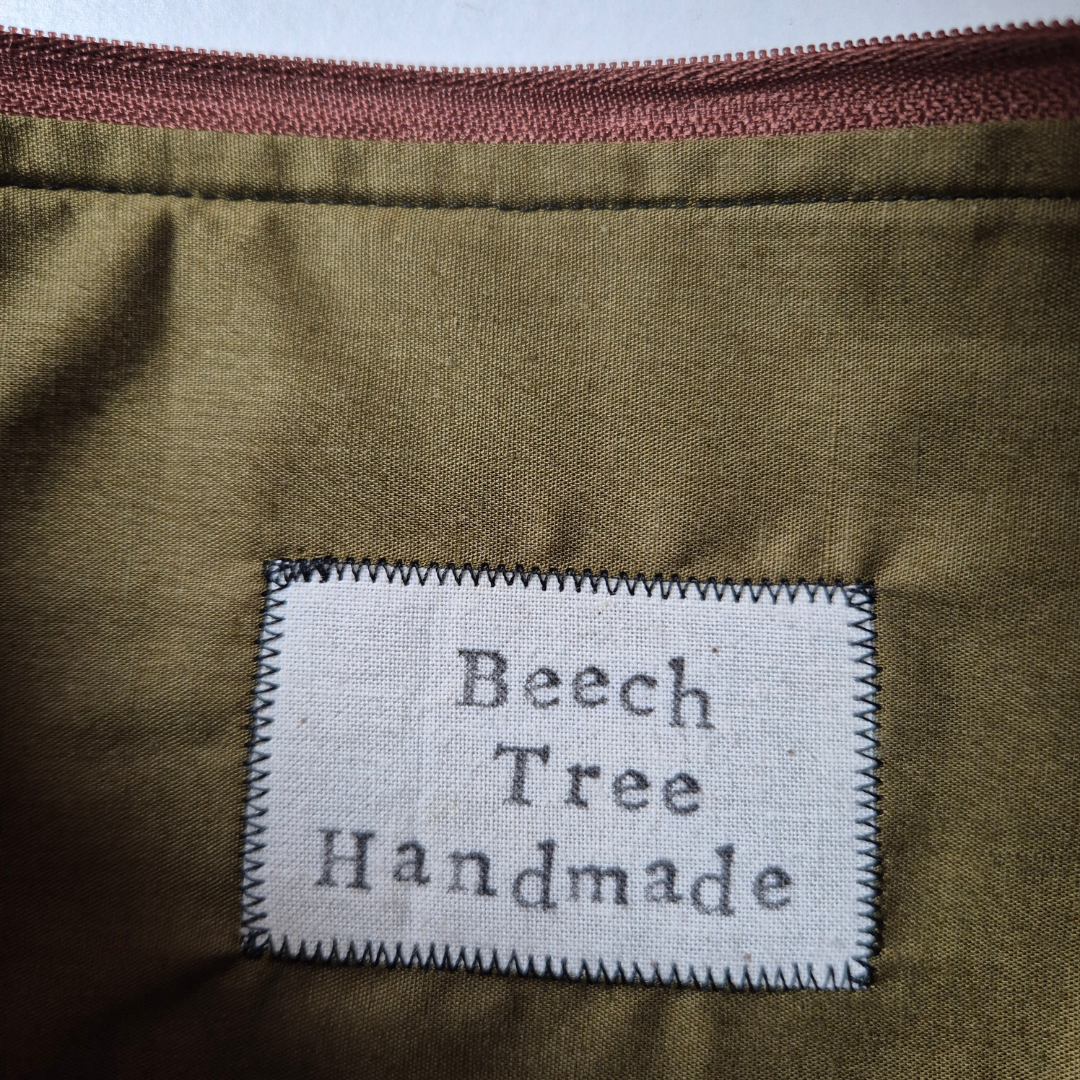 Vintage zipper bag - I AM AN AUTUMN COLLECTION 🍂