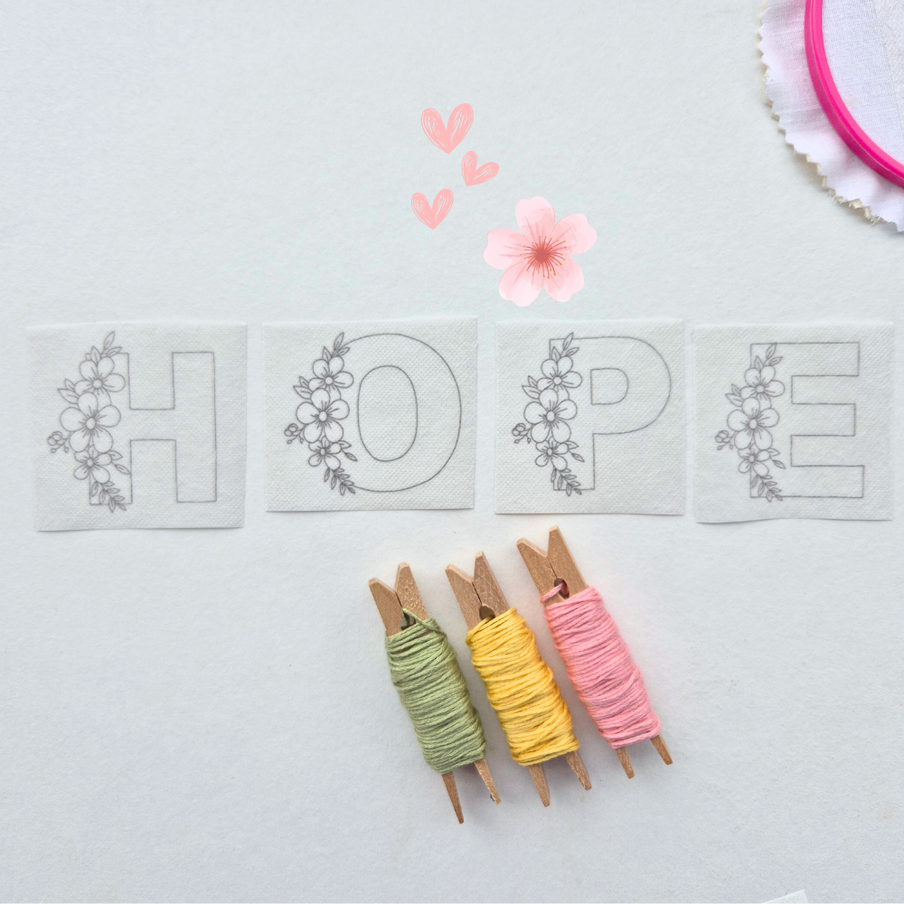 Alphabet Letter Stick and Stitch Embroidery Patches - Pick your own!