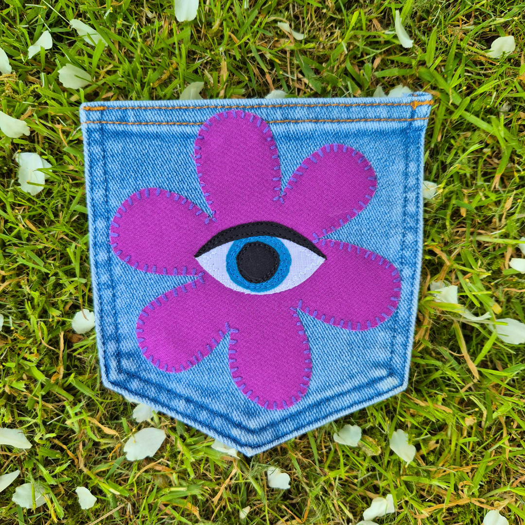 Denim Eye Patches