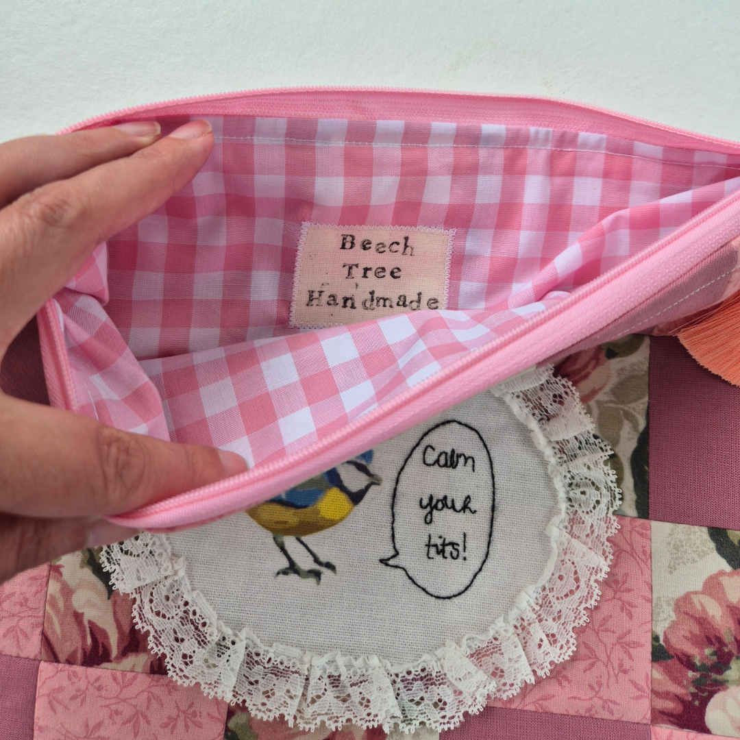 Calm Your T*ts Zipper Pouch