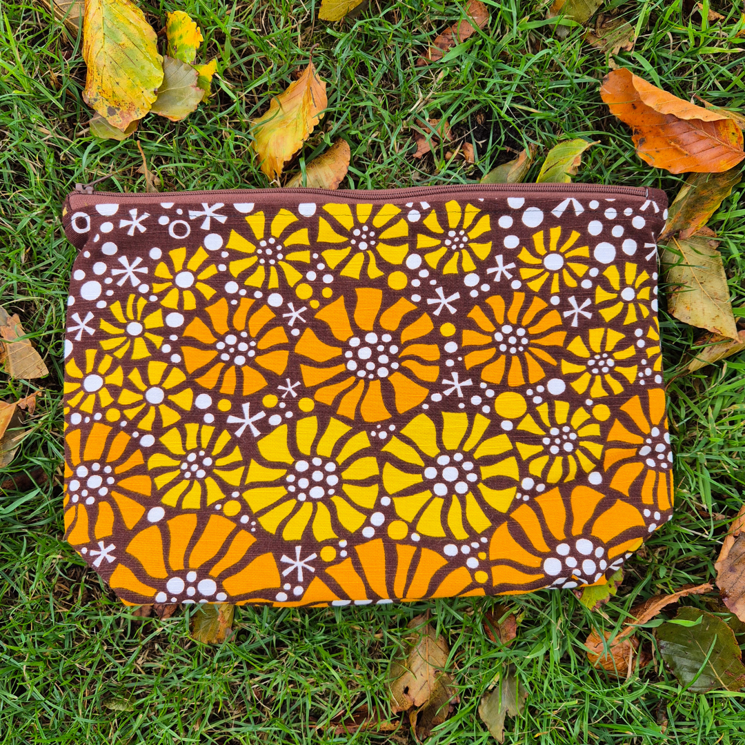 Vintage zipper bag - I AM AN AUTUMN COLLECTION 🍂
