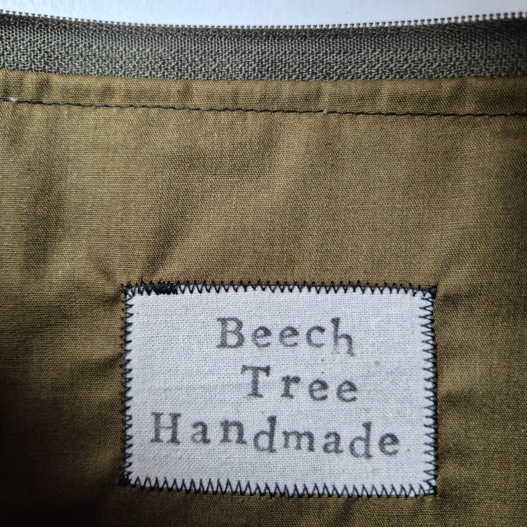 Tan corduroy zipper bag - I AM AN AUTUMN COLLECTION 🍂