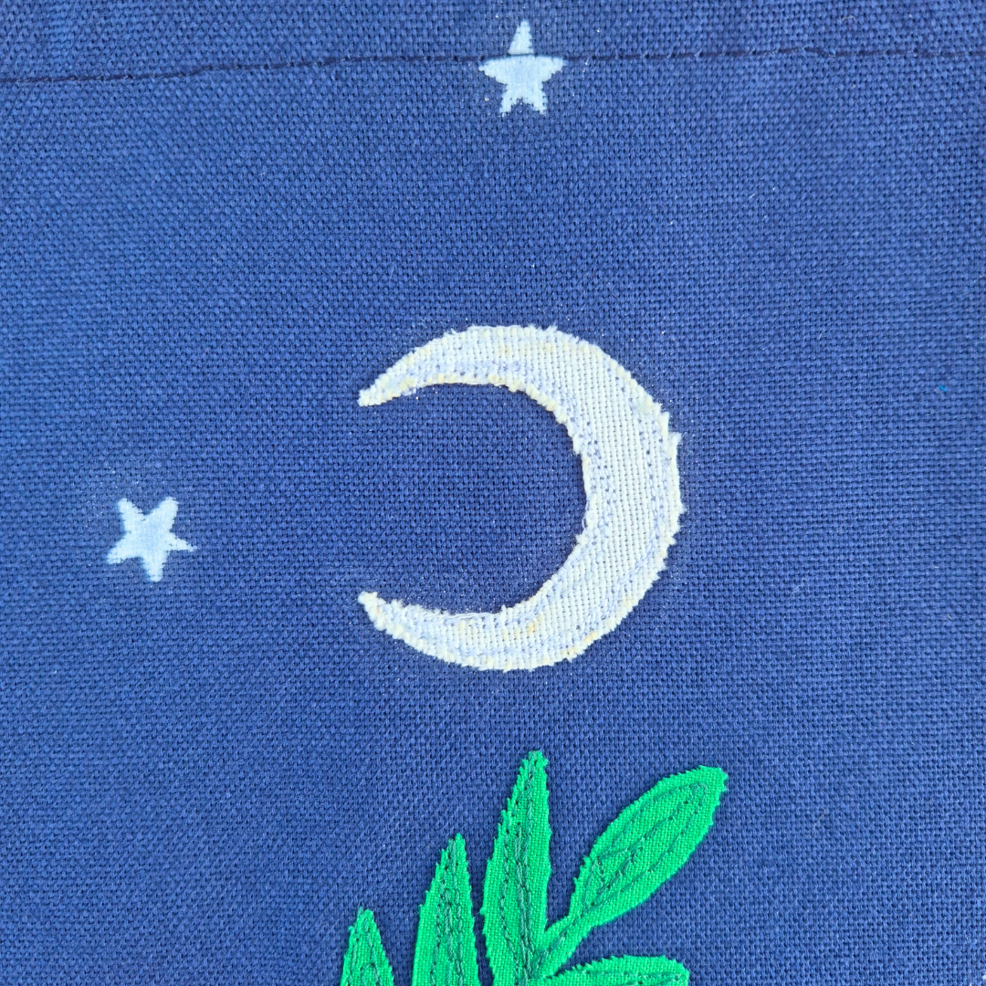 Eye Toadstool Drawstring Project Bag | Under The Night Sky Collection