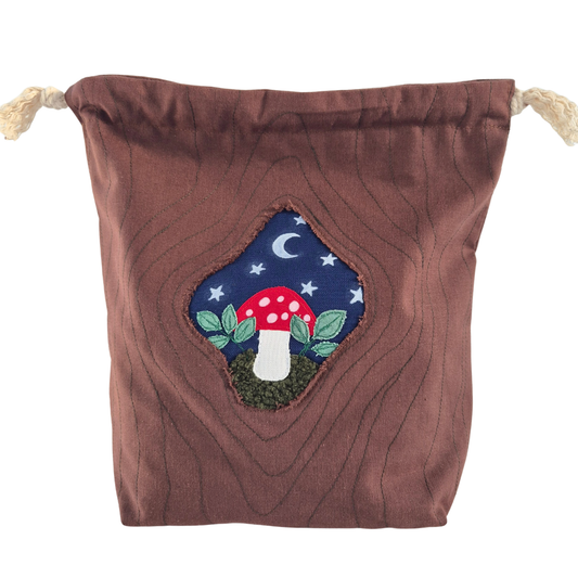 Tree Portal Drawstring Project Bag | Under The Night Sky Collection