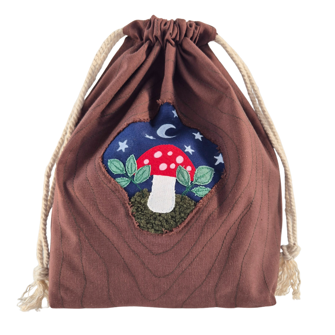 Tree Portal Drawstring Project Bag | Under The Night Sky Collection
