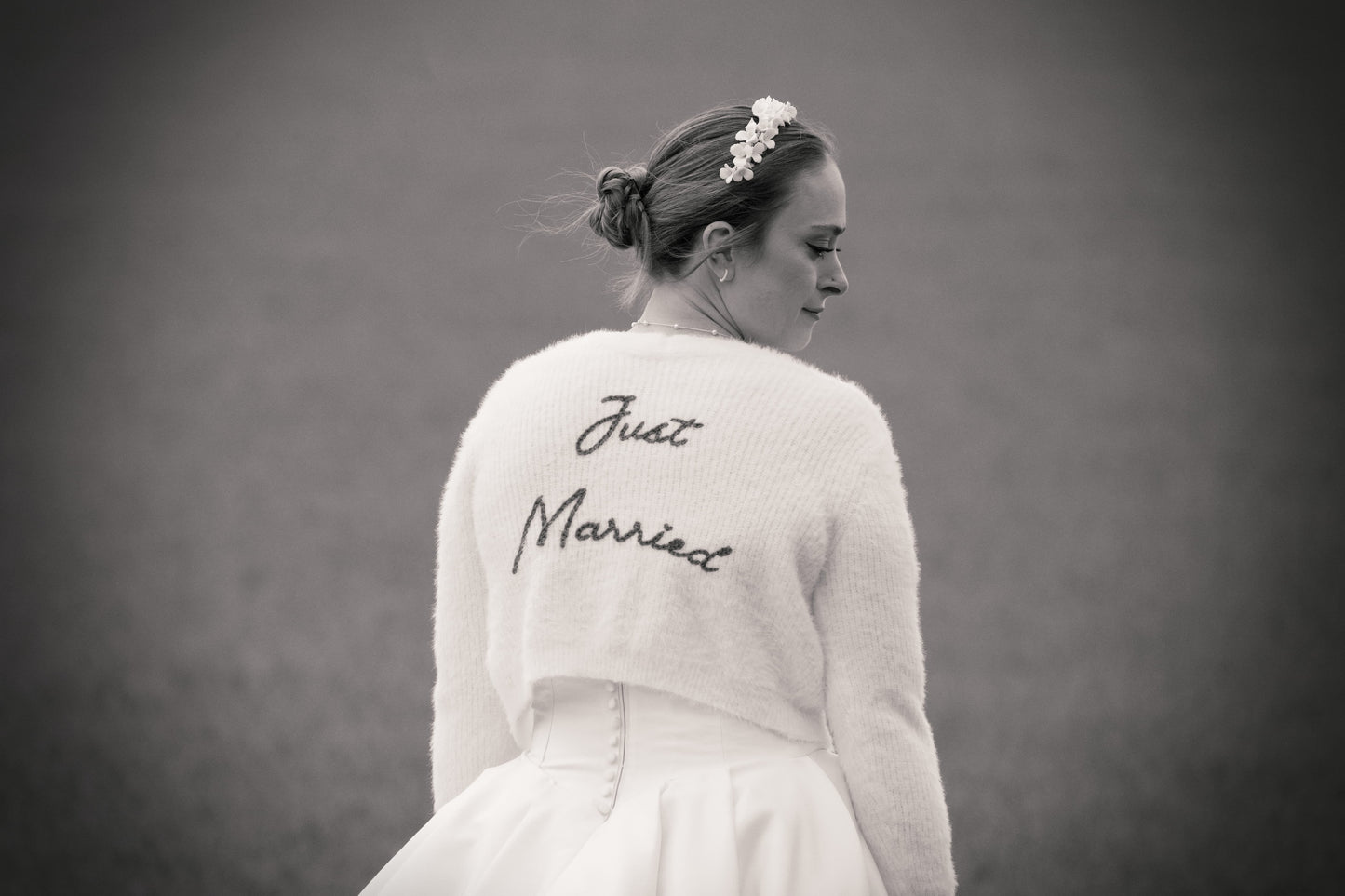 Just Married Stick and Stitch Embroidery Pattern