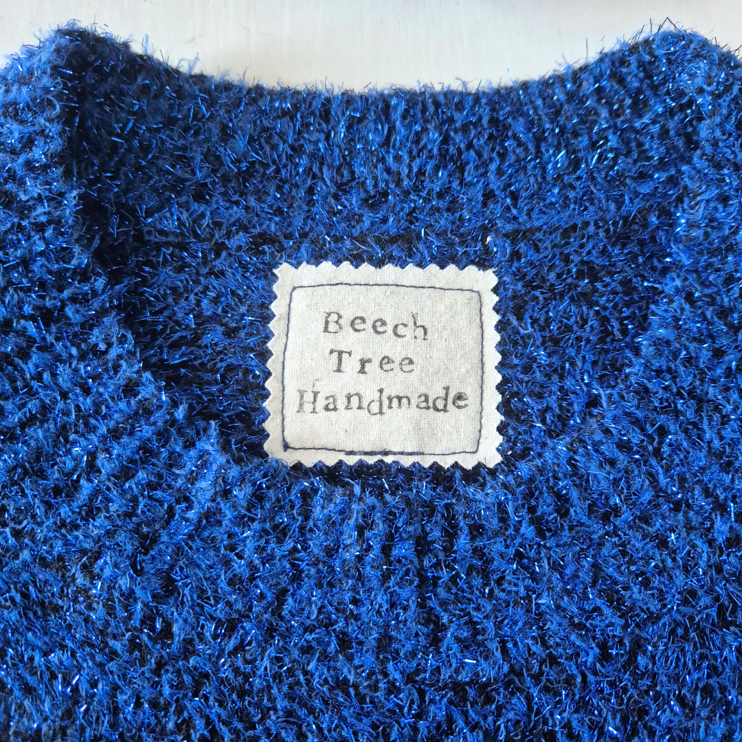 Stargazer Jumper - Navy (UK size 22) | Under The Night Sky Collection