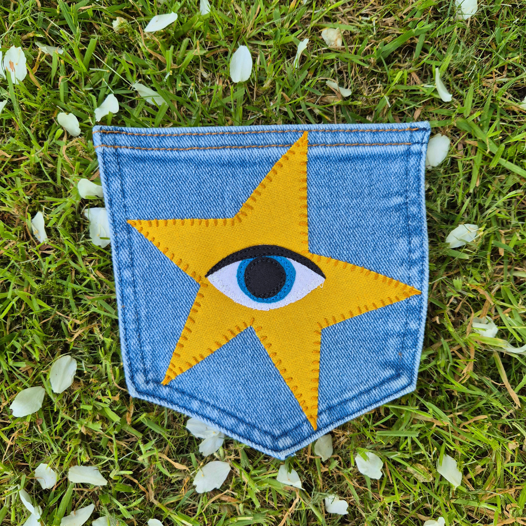 Denim Eye Patches