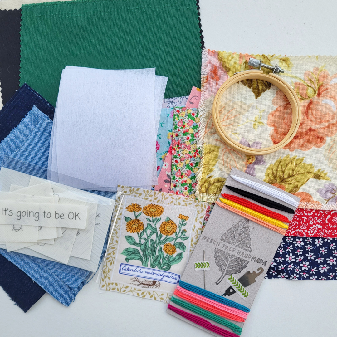 Visible mending starter kit