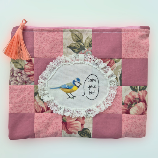 Calm Your T*ts Zipper Pouch