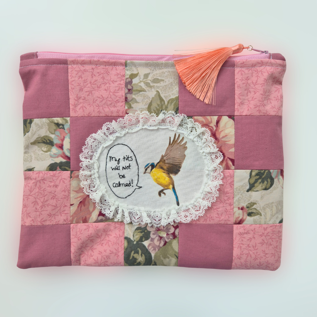 Calm Your T*ts Zipper Pouch