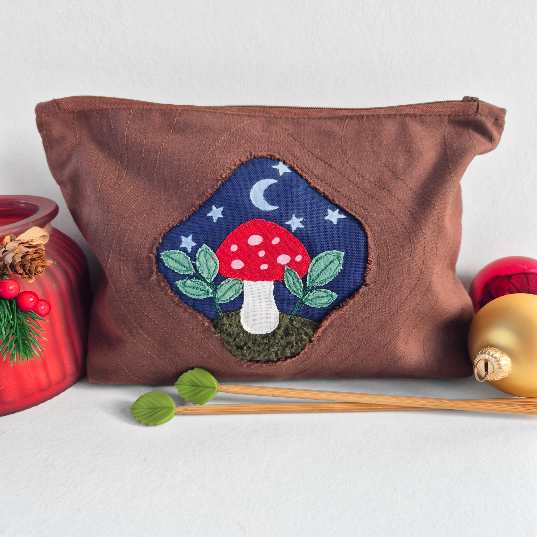 Tree Portal Zipper Project Bag | Under The Night Sky Collection